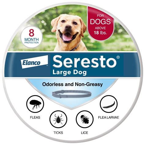 Seresto Vet Recommended 8 Month Flea And Tick Prevention Collar For