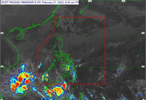 PAGASA Releases Latest Weather Update For Monday February 27 2023