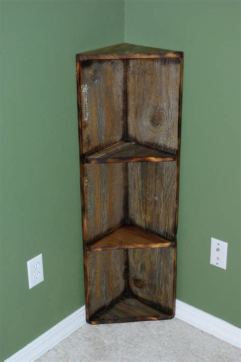 Maximizing Space With A Reclaimed Wood Corner Cabinet Home Cabinets