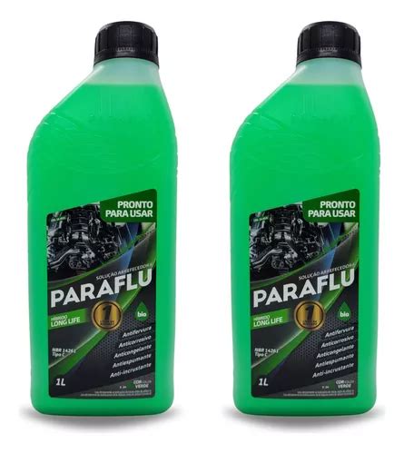 Aditivo Radiador Pronto Uso Paraflu Hibrido Verde 2 Litros