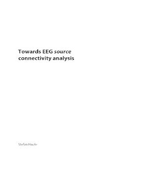 Fillable Online Opus4 Kobv Towards EEG Source Connectivity Analysis