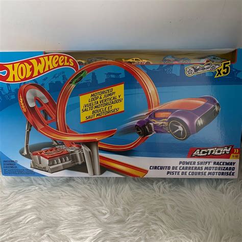 Hot Wheels Power Shift Raceway Hobbies Toys Toys Games On Carousell