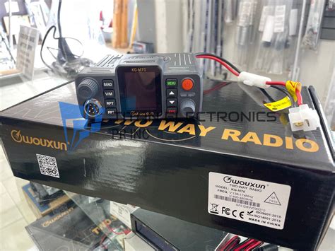 Wouxun KG-M70 — Titan Electronics PR