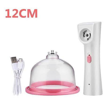 Electric Breast Massager Infrared Heating Therapy Vacuum Pump Cup