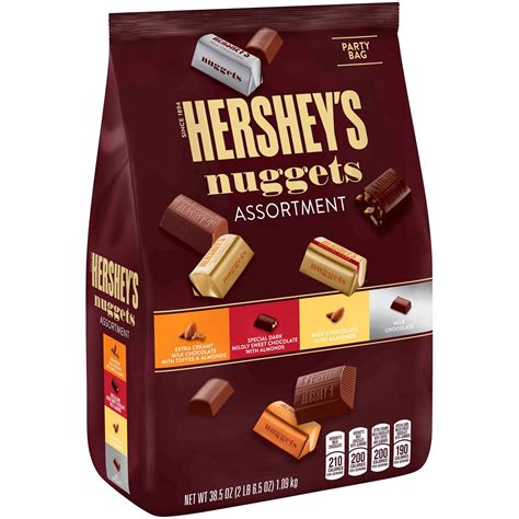 Hersheys Nuggets Assortment Chocolates 385 Oz