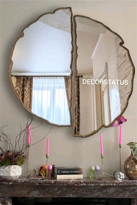 Half Moon Mirror Wall Mirror Wall Cool Mirrors Diy Mirror