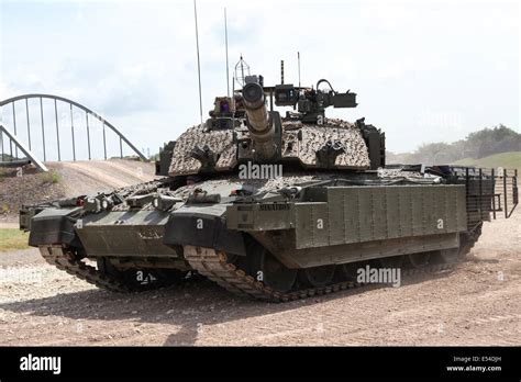 Challenger 2 TES MEGATRON Bovington Stock Photo Royalty Free Image