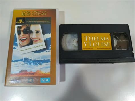 Thelma Y Louise Susan Sarandon Geena Davis Vhs Film Tape Espagnol Eur