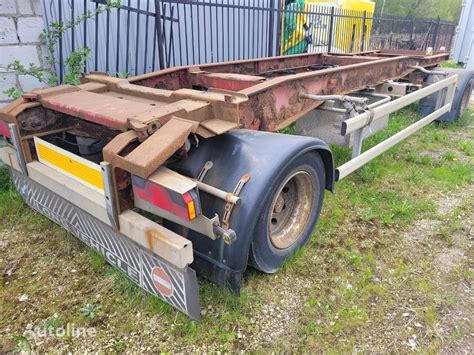 H Ffermann Hsa Container Chassis Trailer For Sale Poland