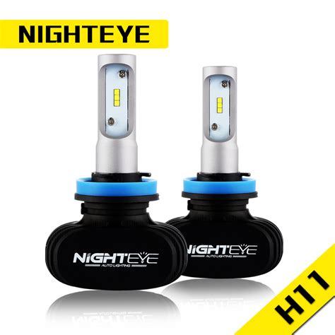 Nighteye Lm H Car Led Headlight Kit Auto Bulbs Light Lamp White