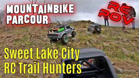 Sweet Lake City Trail RC Hunters On A Mountainbike Parcour RC POV YouTube