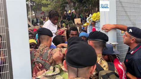 Lampedusa Ist Am Limit Italien Bringt Viele Fl Chtlinge Aufs Festland