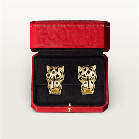 Crb8044700 Panthère De Cartier Earrings Diamonds Yellow Gold
