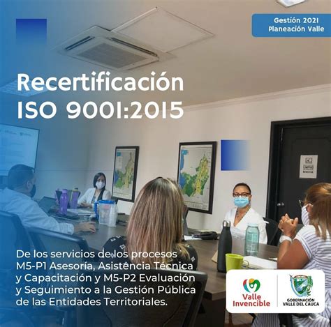 Recertificación ISO 9001 2015