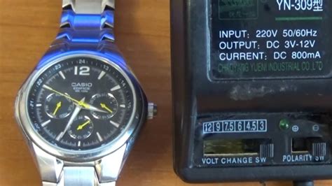 Часы Casio / как зарядить батарейку? Полезные советы - YouTube