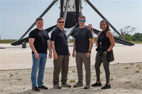 The Four Crew Members That Comprise The Spacex Crew 8 Miss… Flickr