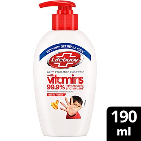 Buy Lifebuoy Hand Wash Total Ml Bottle Online At Best Price Of