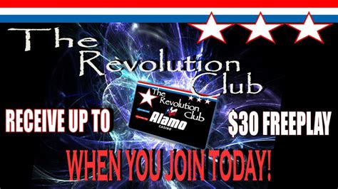 Alamo Casino Players Club, Revolution Card, Las Vegas, Sparks, Nevada