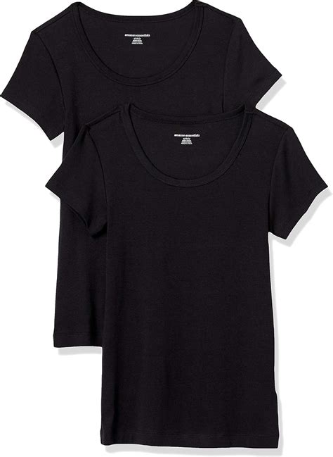 Amazon Amazon Essentials Women S Slim Fit Cap Sleeve Scoop Neck T