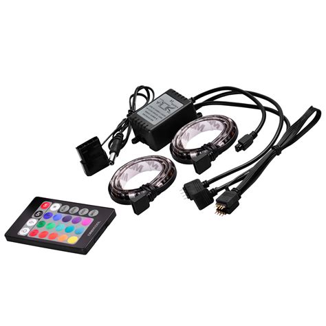 Deepcool Rgb 350 Magnetic Led Light Strips 2x50cm Remote Rgb Sync