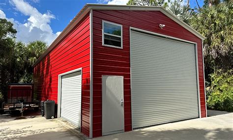 24x60 Rv Motorhome Shed In Florida Affordable Steel Rv Garage