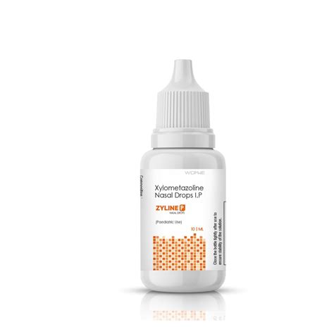 Zyline P Xylometazoline Hcl Nasal Drop For Paediatric Use