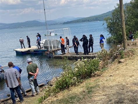 Buscan cuerpo del joven desaparecido en el Lago de Zirahuén