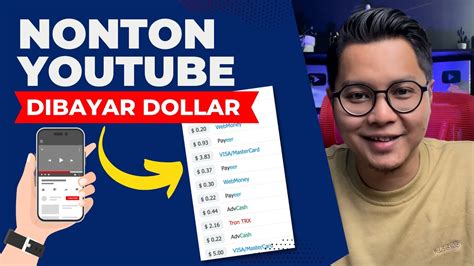 Nonton Youtube Dibayar Dollar Tanpa Install Aplikasi Penghasil Uang