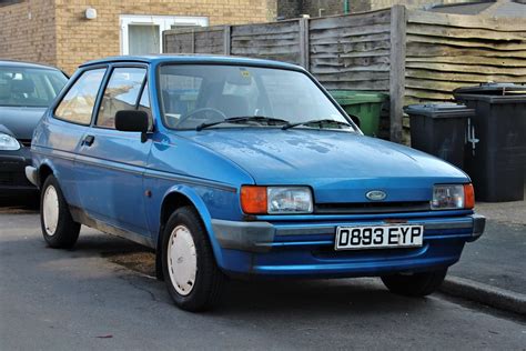 D893 EYP 1987 Ford Fiesta 1 1 Festival No DVLA Records Nivek Old