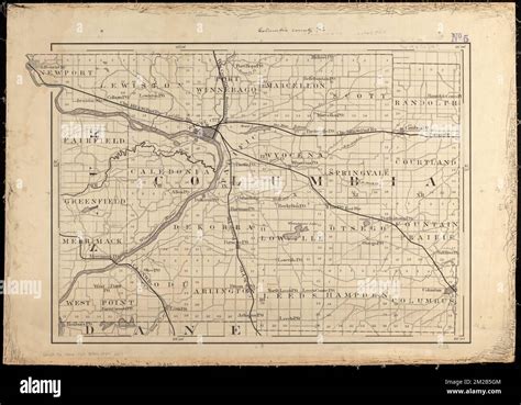 Columbia County, Wis. , Columbia County Wis., Maps, Manuscript maps ...