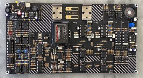 Thc Recursive Machine Semi Modularer Drone Synthesizer Als Diy Kit