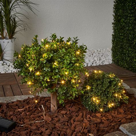 Dew Drop Solar String Lights 250 Cm Long Uk