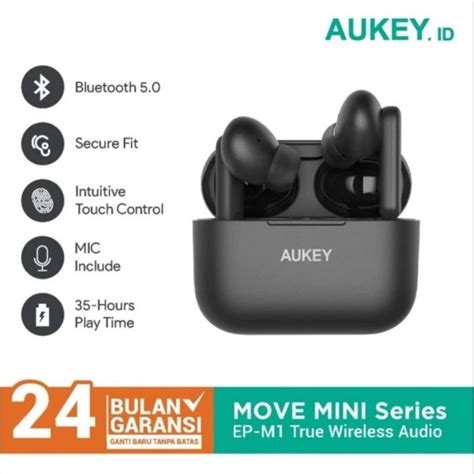 Jual Aukey EP M1 EPM1 TWS True Wireless Earbuds Headset Airpods Pro