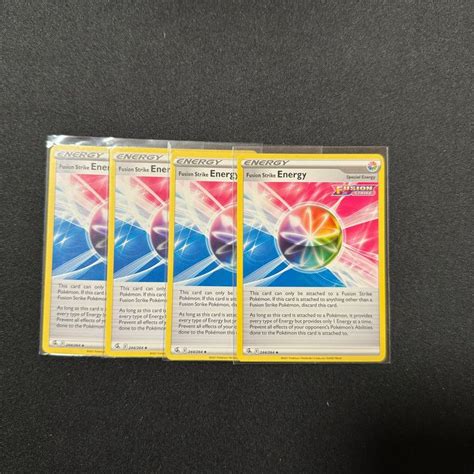 Pokémon Karte Fusion Strike Energy Playset ENG Kaufen auf Ricardo