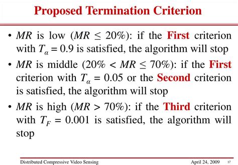 PPT Distributed Compressive Video Sensing PowerPoint Presentation