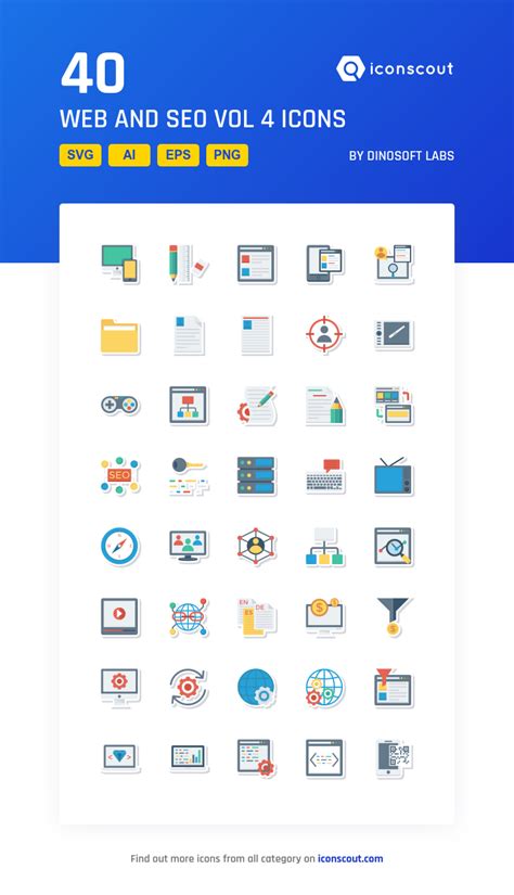 Web And Seo Vol 4 Icon Pack 40 Free Download Seo And Web Icons