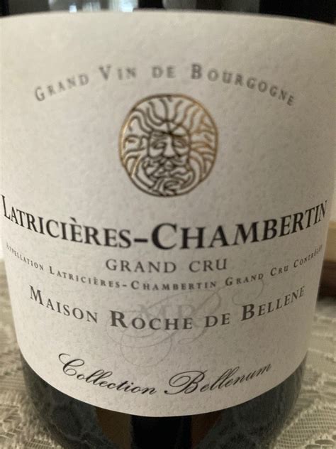 Maison Roche De Bellene Latrici Res Chambertin France Burgundy