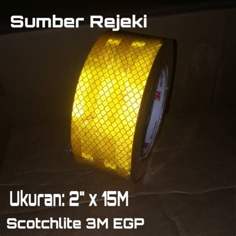 Jual Stiker Reflective Sarang Tawon Model Egp Yellow Diamond Grade