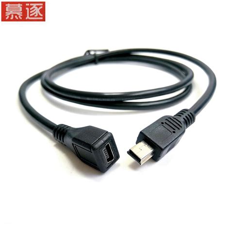 Mini Usb B 5 Pin Male Plug To Female Jack Extension Data Adapter Lead