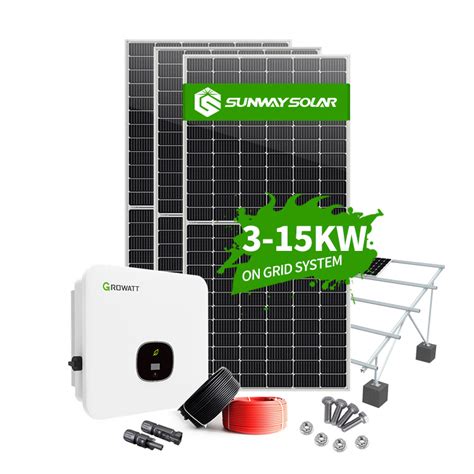 Free Design Sunway Plywood Cbm Off Grid Solar System With Iso