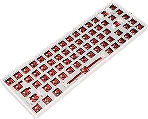 Kit DIY de Teclado Mecânico de Teclas Interruptor V DC Hot Swappable Teclas mA Kit de