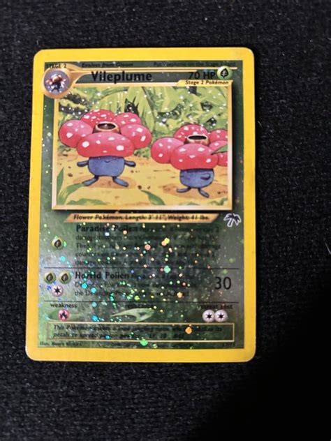 Pokémon TCG Vileplume Southern Islands 17 Reverse Holo Promo eBay