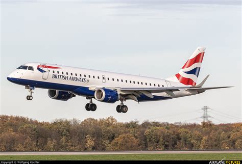 G LCYW British Airways City Flyer Embraer ERJ 190 190 100 At