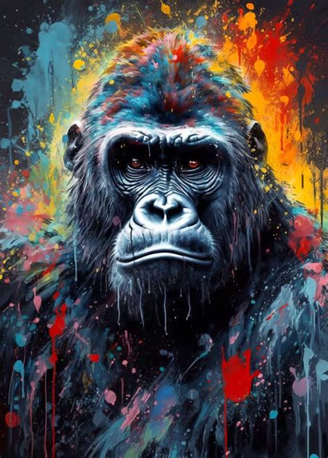 Arnas Emerka Digital Art Gorilla In Amazing Spiderman Movie