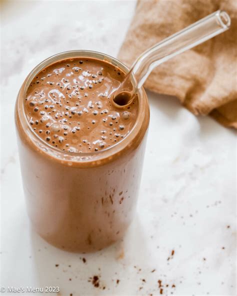 Mocha Coffee Protein Shake Mae S Menu