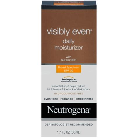 Neutrogena Visibly Even Daily Moisturizer 17 Fl Oz Smiths Food And Drug