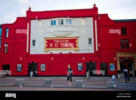 Facade Of The Theatre Royal Stratford East Gerry Raffles Square