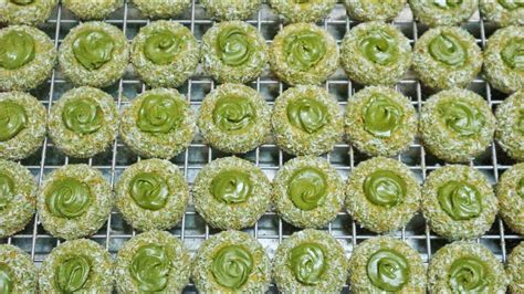 Ide Isian Toples Lebaran Resep Kue Kering Greentea Cheese