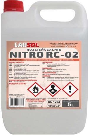 Laksol Rozpuszczalnik Rozcie Czalnik Nitro Rc L Opinie I Ceny Na