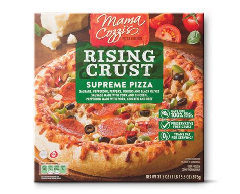 Rising Crust Pizza Mama Cozzi S Pizza Kitchen Aldi Us